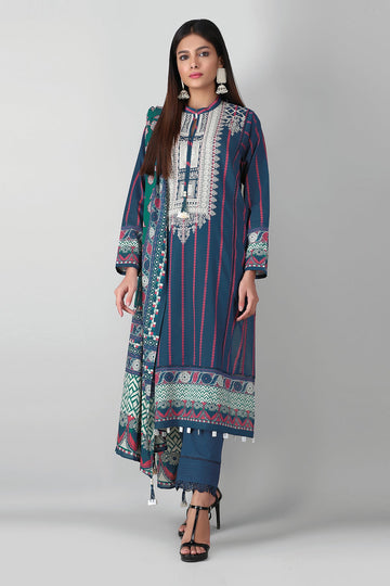 B21324 Pink Khaadi Autumn Collection 2021